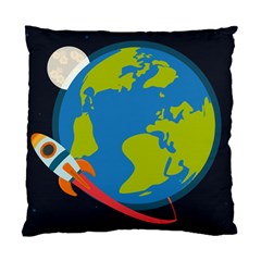 Spaceship Design Standard Cushion Case (one Side) by Bedest