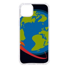 Spaceship Design Iphone 14 Plus Tpu Uv Print Case by Bedest