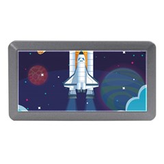 Spaceship Milkyway Galaxy Memory Card Reader (mini) by Bedest