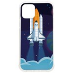 Spaceship Milkyway Galaxy iPhone 12/12 Pro TPU UV Print Case Front