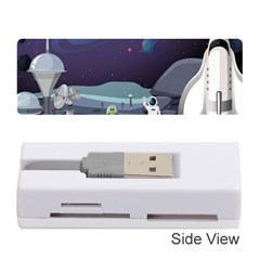 Alien Astronaut Scene Memory Card Reader (stick) by Bedest