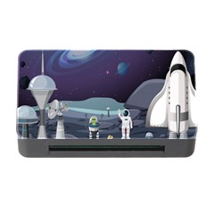 Alien Astronaut Scene Memory Card Reader With Cf by Bedest