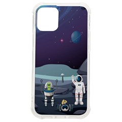 Alien Astronaut Scene Iphone 12 Mini Tpu Uv Print Case	