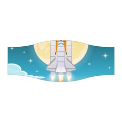 Space Exploration Illustration Stretchable Headband by Bedest