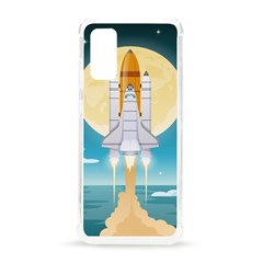 Space Exploration Illustration Samsung Galaxy S20 6 2 Inch Tpu Uv Case by Bedest