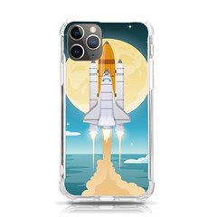 Space Exploration Illustration Iphone 11 Pro 5 8 Inch Tpu Uv Print Case by Bedest