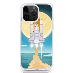 Space Exploration Illustration Iphone 14 Pro Max Tpu Uv Print Case by Bedest