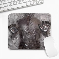 Han Solo In Carbonite Large Mousepad by Sarkoni