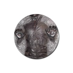 Han Solo In Carbonite Rubber Round Coaster (4 Pack) by Sarkoni