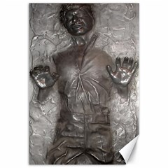 Han Solo In Carbonite Canvas 12  X 18  by Sarkoni