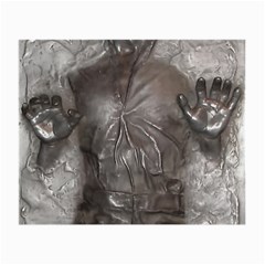 Han Solo In Carbonite Small Glasses Cloth (2 Sides) by Sarkoni