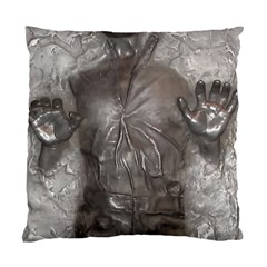 Han Solo In Carbonite Standard Cushion Case (two Sides) by Sarkoni