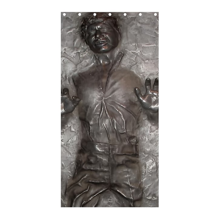 Han Solo In Carbonite Shower Curtain 36  x 72  (Stall) 