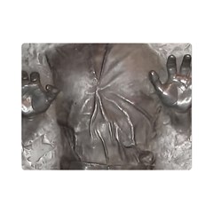 Han Solo In Carbonite Premium Plush Fleece Blanket (mini) by Sarkoni