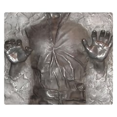 Han Solo In Carbonite Premium Plush Fleece Blanket (small) by Sarkoni