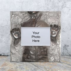 Han Solo In Carbonite White Box Photo Frame 4  X 6  by Sarkoni