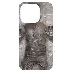 Han Solo In Carbonite Iphone 14 Pro Black Uv Print Case