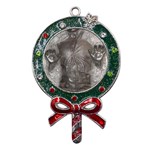 Han Solo In Carbonite Metal X Mas Lollipop with Crystal Ornament Front