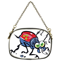 Bug Black Insect Animal Chain Purse (one Side) by Sarkoni