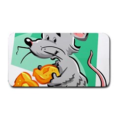 Mouse Cheese Tail Rat Mice Hole Medium Bar Mat by Sarkoni