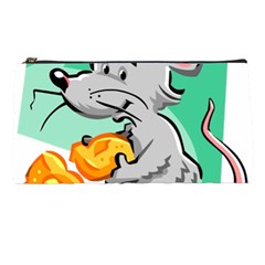 Mouse Cheese Tail Rat Mice Hole Pencil Case by Sarkoni