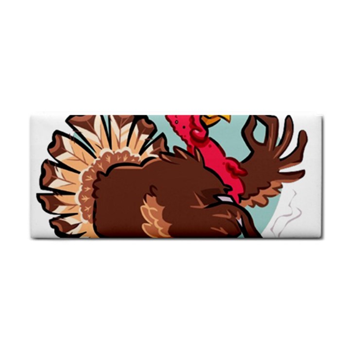 Turkey Chef Cooking Food Cartoon Hand Towel