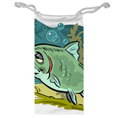 Fish Hook Worm Bait Water Hobby Jewelry Bag by Sarkoni