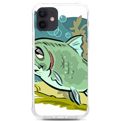 Fish Hook Worm Bait Water Hobby Iphone 12/12 Pro Tpu Uv Print Case by Sarkoni