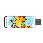 Beach Chihuahua Dog Pet Animal Portable USB Flash (One Side) Front