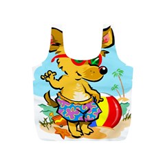 Beach Chihuahua Dog Pet Animal Full Print Recycle Bag (s) by Sarkoni