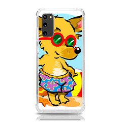 Beach Chihuahua Dog Pet Animal Samsung Galaxy S20 6 2 Inch Tpu Uv Case by Sarkoni