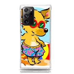 Beach Chihuahua Dog Pet Animal Samsung Galaxy Note 20 Ultra Tpu Uv Case by Sarkoni