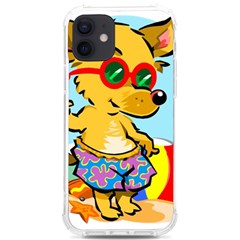 Beach Chihuahua Dog Pet Animal Iphone 12/12 Pro Tpu Uv Print Case by Sarkoni