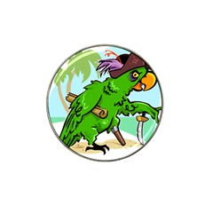 Parrot Hat Cartoon Captain Hat Clip Ball Marker (4 Pack) by Sarkoni