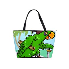 Parrot Hat Cartoon Captain Classic Shoulder Handbag by Sarkoni