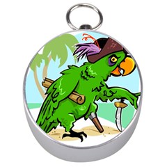 Parrot Hat Cartoon Captain Silver Compasses by Sarkoni