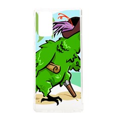 Parrot Hat Cartoon Captain Samsung Galaxy Note 20 Tpu Uv Case by Sarkoni