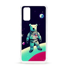 Bear Astronaut Futuristic Samsung Galaxy S20 6 2 Inch Tpu Uv Case