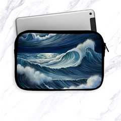 Waves Storm Sea Apple Ipad Mini Zipper Cases by Bedest