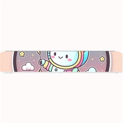 Boy Astronaut Cotton Candy Small Bar Mat by Bedest