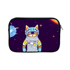 Cat Astronaut Space Retro Universe Apple Ipad Mini Zipper Cases by Bedest