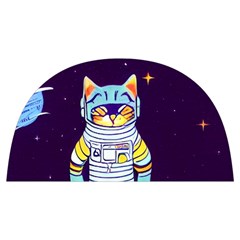 Cat Astronaut Space Retro Universe Anti Scalding Pot Cap by Bedest