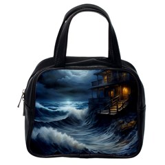 House Waves Storm Classic Handbag (one Side) by Bedest