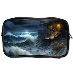 House Waves Storm Toiletries Bag (two Sides) by Bedest