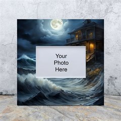 House Waves Storm White Box Photo Frame 4  X 6  by Bedest