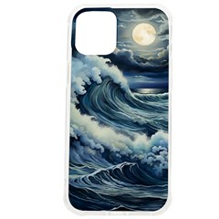 Waves Storm Sea Moon Landscape Iphone 12 Pro Max Tpu Uv Print Case