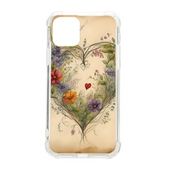 Heart Flowers Plant Iphone 11 Pro 5 8 Inch Tpu Uv Print Case by Bedest