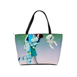 Astronaut Cat Retro Cute Alien Classic Shoulder Handbag Back