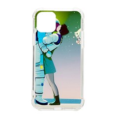 Astronaut Cat Retro Cute Alien Iphone 11 Pro 5 8 Inch Tpu Uv Print Case by Bedest