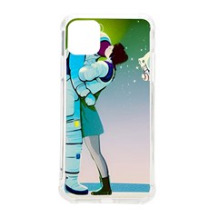 Astronaut Cat Retro Cute Alien Iphone 11 Pro Max 6 5 Inch Tpu Uv Print Case by Bedest